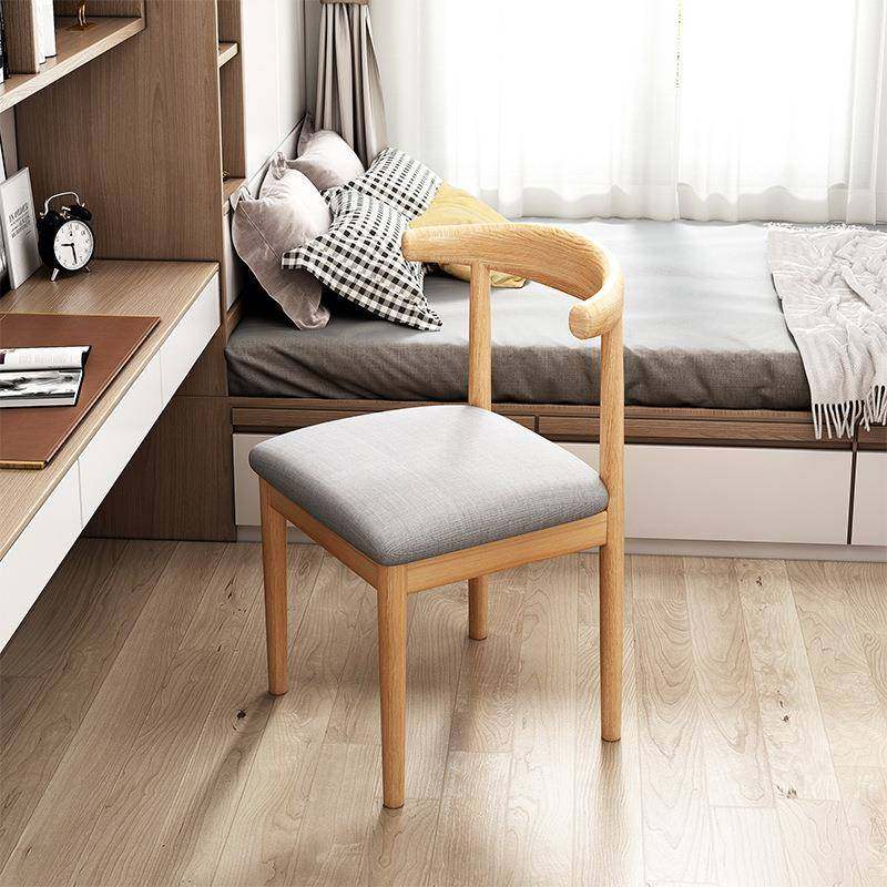 餐椅家用靠背北欧牛角椅卧室书桌学习椅现代简约带扶手椅子,纺织面料/辅料/配套,纺织机械配件,淘宝优惠券,粉丝福利购,淘宝优惠卷
