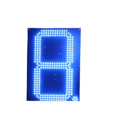 加油站7段LED显示屏8889/10显示格式16英寸油价屏红色led显示屏