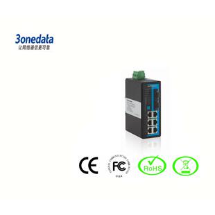IES318-2F6口10/100M电口和2个100M光口非网管型导轨式