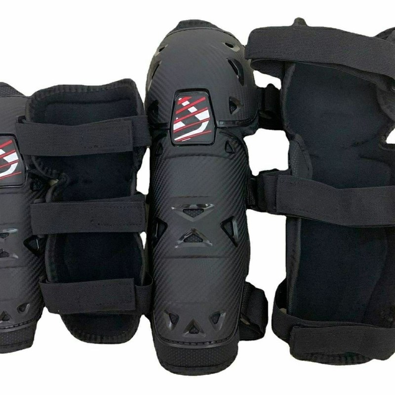 越野户外摩托车骑行护膝腿护肘防摔骑士装备防风机车护具透气