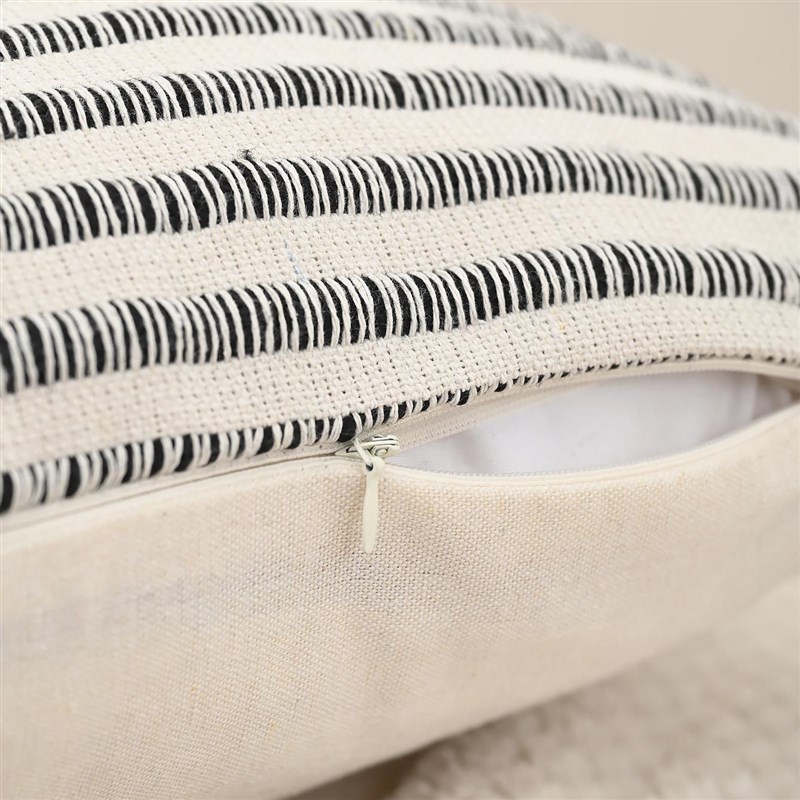 美式复古手工吊穗抱枕套客厅沙发腰枕轻奢床上靠枕办公室靠垫腰靠