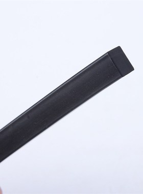 定FKM氟橡胶扁条 PFM氟胶实心密封方条 黑色耐高温密封条18*18mm