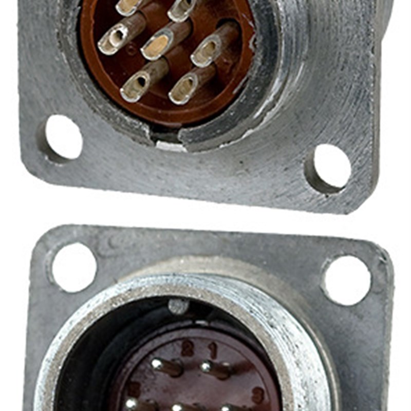 2PM18POL-SUN防水电子航空连接器/航空插头插座传感器接头直头7芯