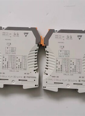 WTS4 PT100/3 C 0/4-20MA 843215 0-10V 843209魏德米勒变送器