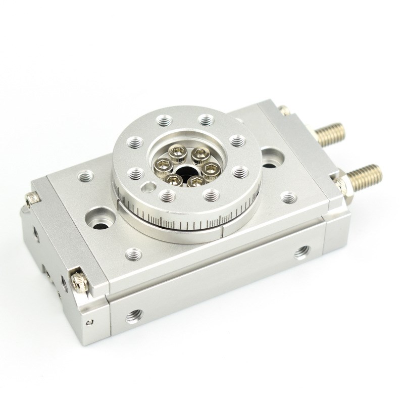 亚德客型HRQ2 3 7系列回转气缸可旋转气缸角度可调质保一年 直供