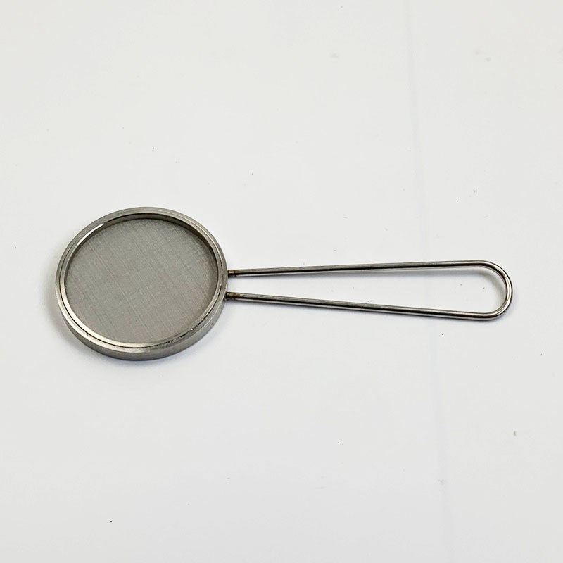 5.5cm筛子40-3000目筛网带柄实验筛 304不锈钢细胞筛洗筛过滤网聚