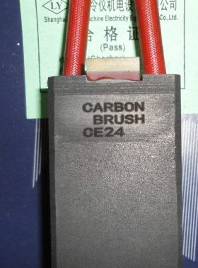 上海令仪进口直流电机碳刷 CE24电刷 25X40X60MM