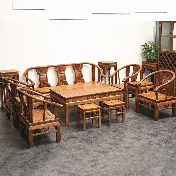 鸡翅木沙发红木沙发新中式全实木沙发仿古小户型客厅沙发椅子组合,住宅家具,红木沙发,淘宝优惠券,粉丝福利购,淘宝优惠卷