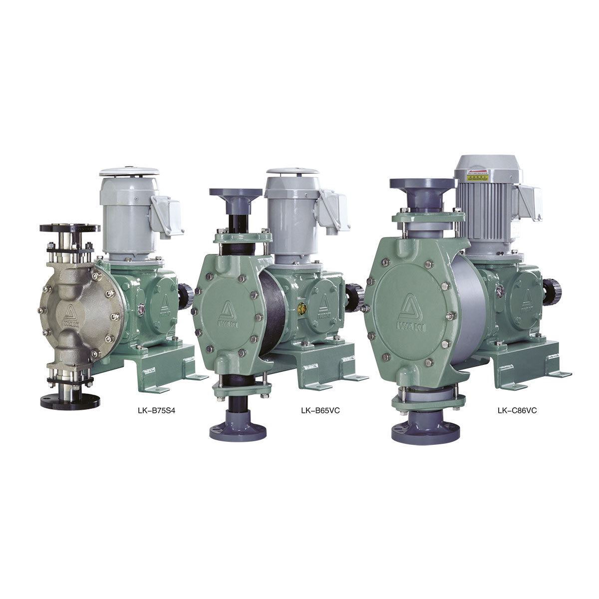 iwaki易威奇计量泵LKB75VC-07型污水处理机械隔膜泵定量加药泵