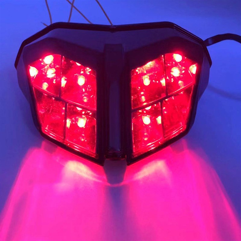 厂家直销适用摩托车杜卡迪848 1100改装后尾灯后刹车灯带转向功能