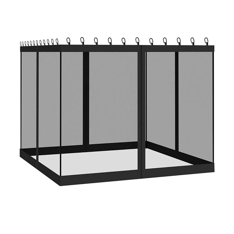 直供庭院遮阳篷蚊帐网纱防蚊虫罗马帐篷户外铁艺蓬围布防虫网