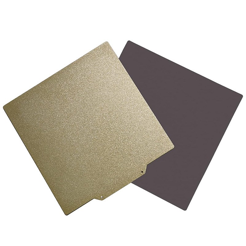 3d打印机配件PEI双面打印pei弹簧钢板软磁底座热床打印面板软磁贴