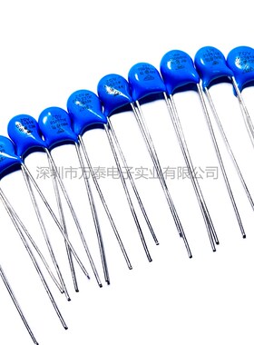 压敏电阻器5D180/220/270/330/390/470/560/680K多种规格18V~68V
