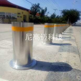 304不锈钢警示柱路桩可拆卸固定活动挡车防冲撞护柱浅埋式提拉桩