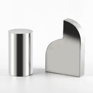 现代极简几何金属摆件样板房售楼处大堂展厅设计师格调艺术装饰品