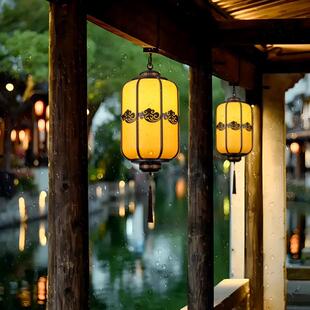 户外防水中式大门屋檐吊灯庭院宫廷凉亭过道长廊连廊阳台室外灯具