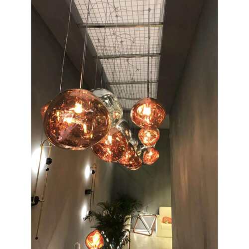 后现代TOM DIXON 熔岩吊灯北欧餐厅不规则设计师异形创意个性吊灯
