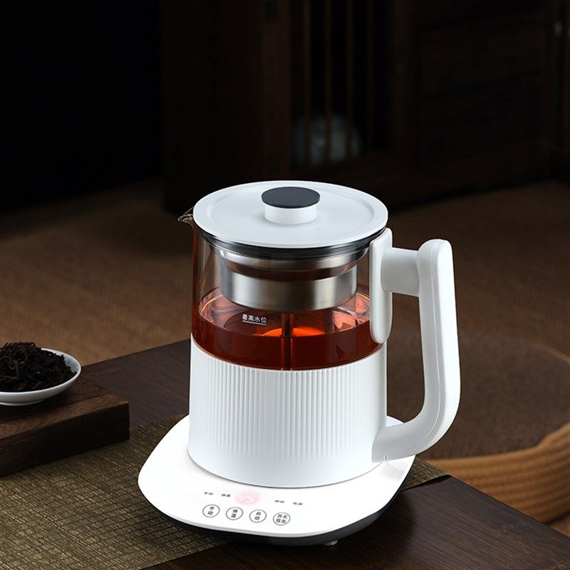 煮茶器蒸茶壶黑茶专用玻璃煮茶养生壶大容量喷淋式分体烧水保温壶