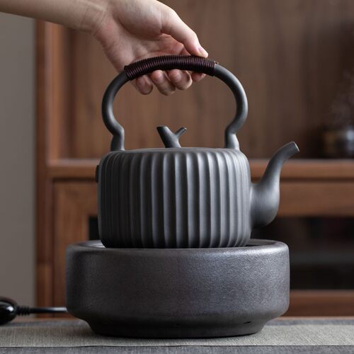 御汕堂静音电陶炉电热煮茶烧水家用迷你泡茶炉小型台式陶壶煮茶器