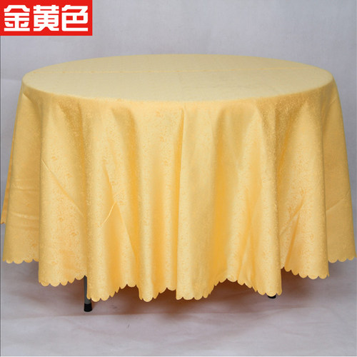 家用桌布酒店台布餐厅台布圆桌台布饭店餐桌布印花台布