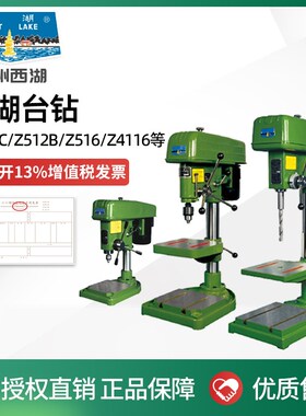 杭州西湖台钻Z406 Z512 Z516 Z4120 JZ-32加高工业高精度重型钻床