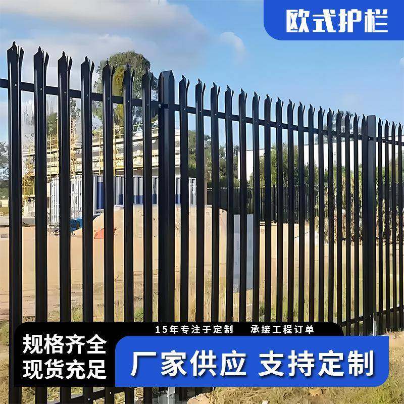 热镀锌欧式护栏W板D型金属锌钢栅栏杆Palisadefence铁艺尖桩围栏,金属材料及制品,丝网/金属网,淘宝优惠券,粉丝福利购,淘宝优惠卷