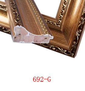 王斌相框线条7-9CM金色 框条木线条装裱线条普线裱框 6092-G202