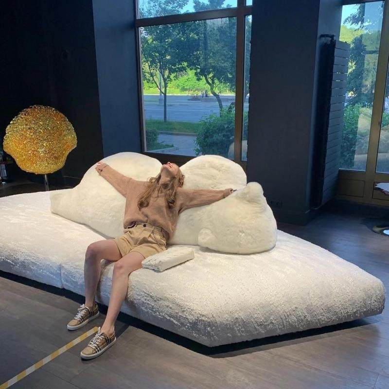 意大利北极熊沙发异型客厅大白熊布艺沙发双面坐设计师款懒人沙发,农用物资,其他肥料,淘宝优惠券,粉丝福利购,淘宝优惠卷