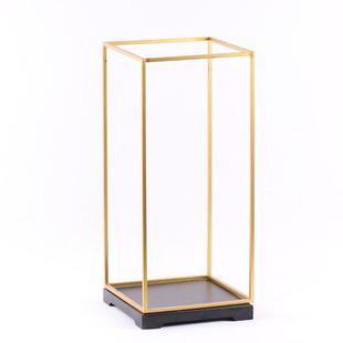 新中式陶瓷配饰几何花器摆件客厅陈列家居服装店客厅软装工艺品