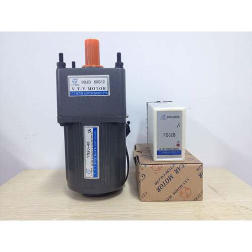 40W调速电机 VTV单相电机 VTV齿轮调速马达 YN90-40/90JB60G12