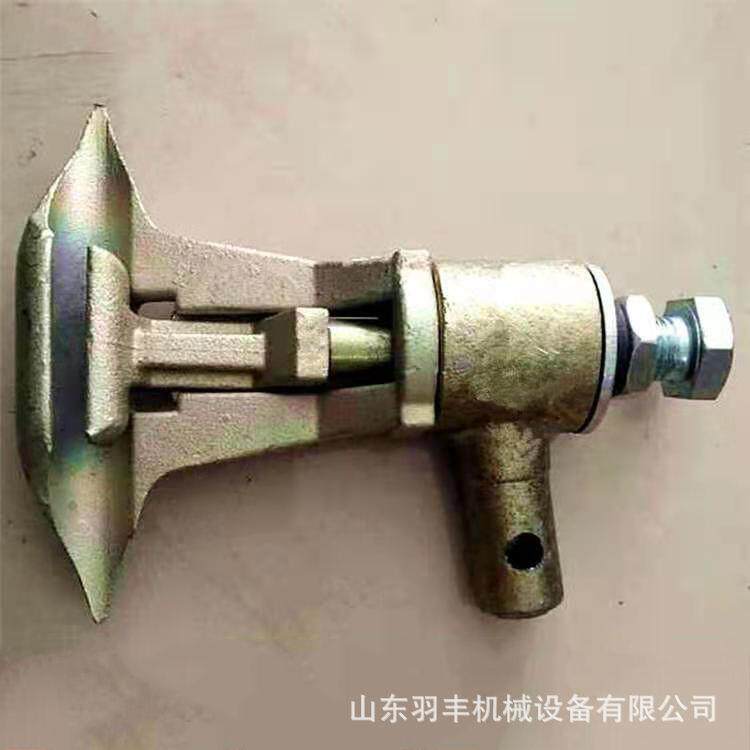 羽丰牌矿用吊椅抱索器 游乐缆车卡簧式抱索器 卡箍式滑道配件