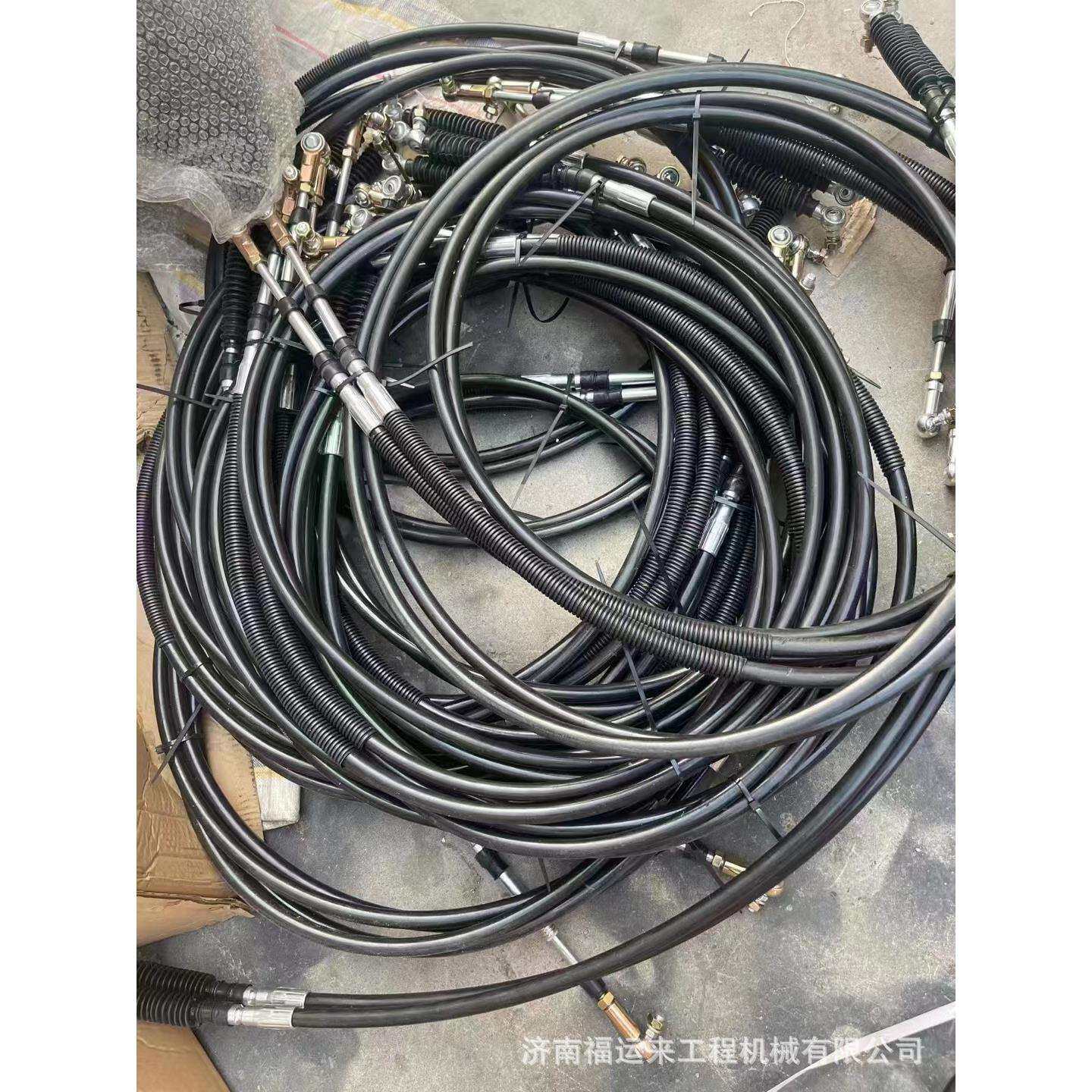 供应重汽豪沃汕德卡换挡软轴 豪瀚N7G选档软轴 油门拉线 机油尺