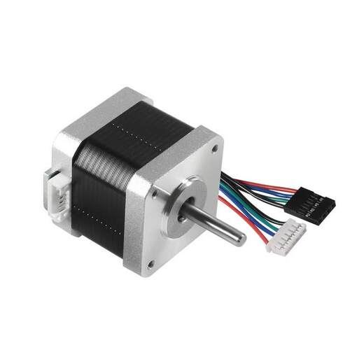 17HS8401B 单出轴 混合式42步进电机 48mm 2相4线