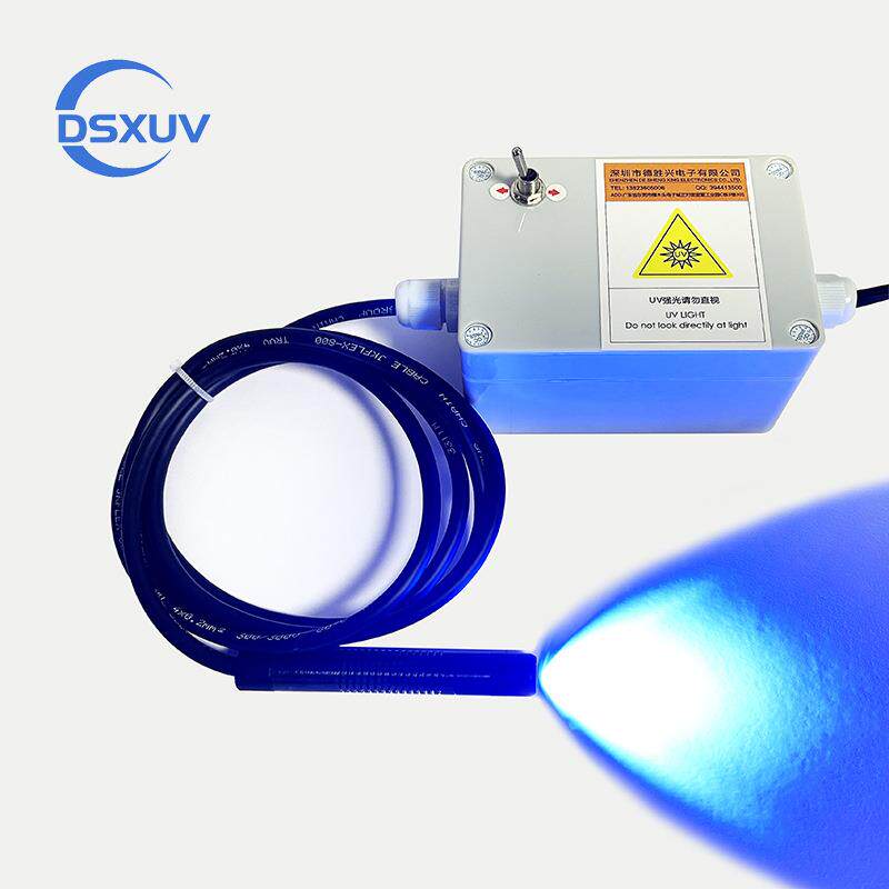 UV胶水固化UVLED点光源，单头UVLED点光源照射机，可便携