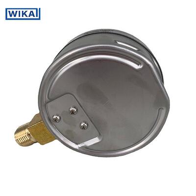 威卡wika压力表 不锈钢表壳 工业用EN 837-3膜盒式压力表612.20
