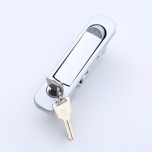 MS737锌合金弹跳式手把锁配电箱机柜锁 工业电表柜锁网络机柜门锁