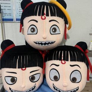 可爱哪吒卡通人偶服装拍照可行走玩偶服敖丙哪吒魔童降世表演服饰