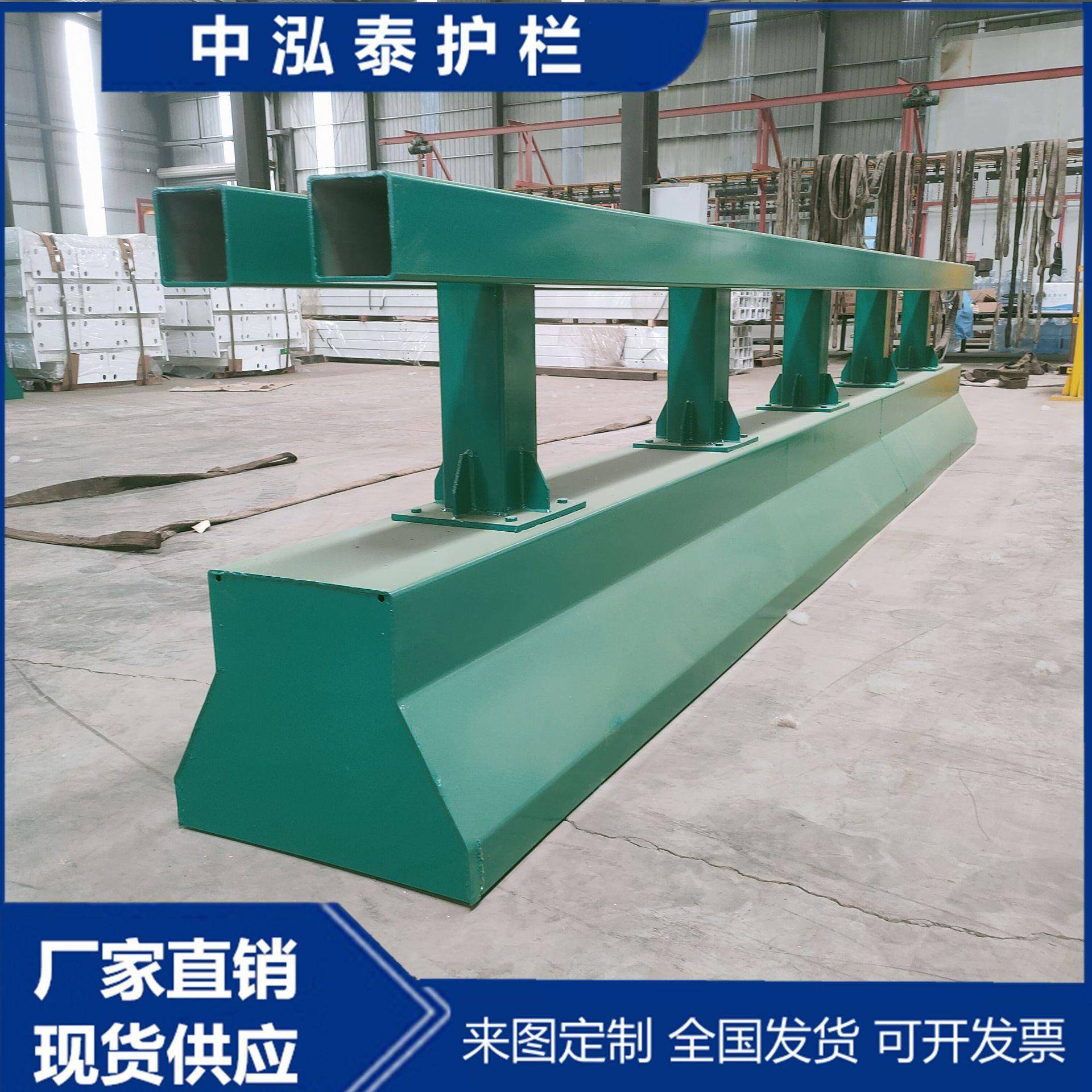 加厚防护撞护栏厂不锈钢复管栏河坎属防护栏杆桥梁防撞金护定制合