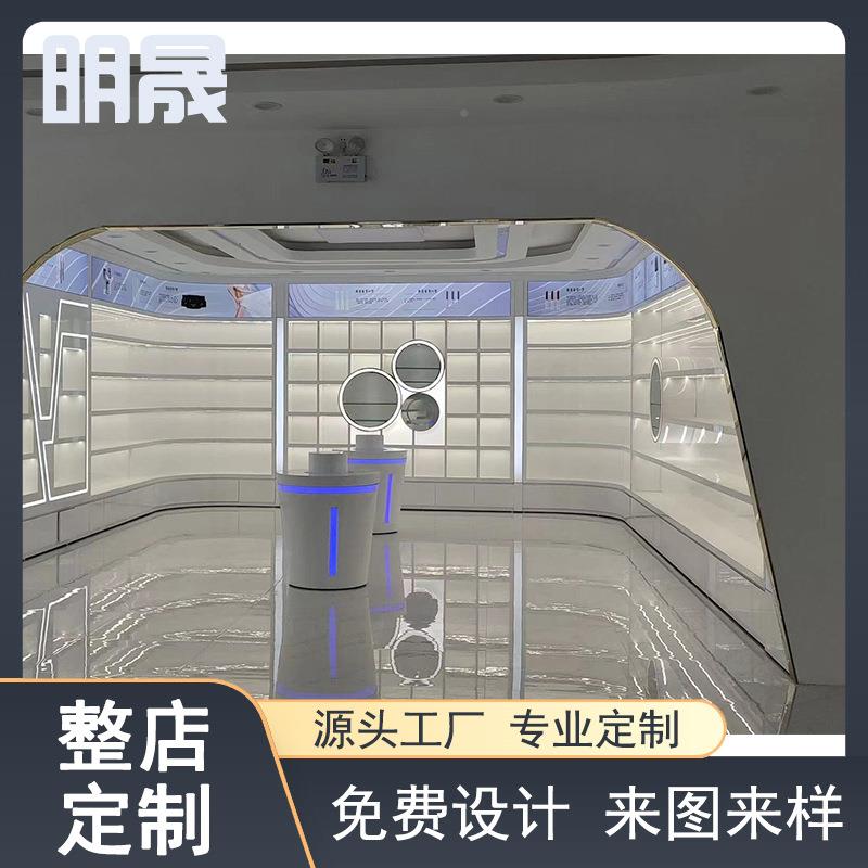 整024店输列出工厂直销展厅展示柜烤漆柜展示性柜异中岛陈柜设计