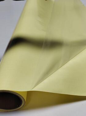 双黄底纸透双胶广MVO告标牌塑料板高粘性油胶明透面明纸底面胶