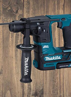 mak电i击ta牧田凝HR166D电锤充电冲钻无刷多功能电钻混土94065钻