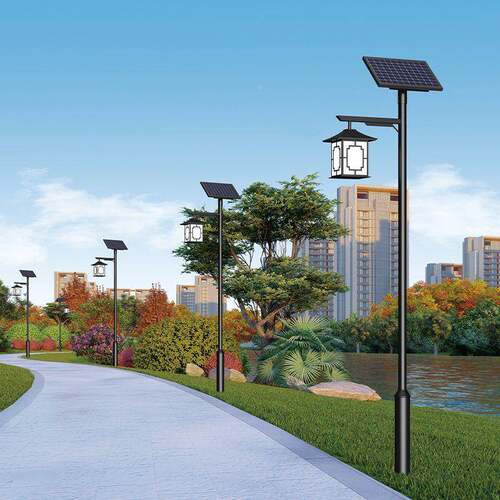 中式led复古太外阳能院灯户防水家LY-dh02庭用小区园公景观灯新农