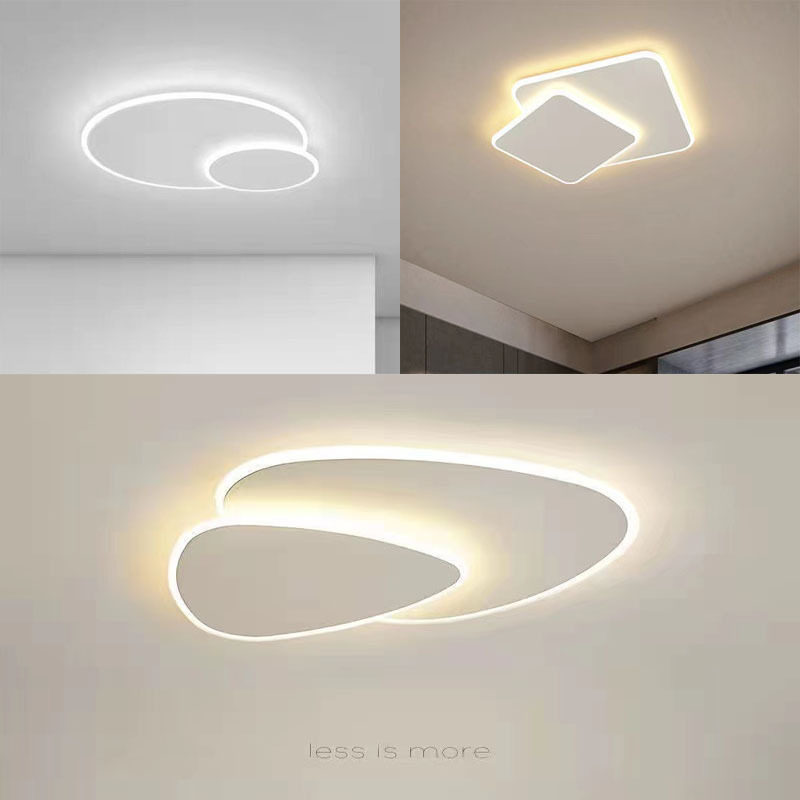 现代简约心形LED卧室吸顶灯