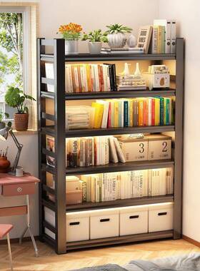 家用书架学多层物NKC架客厅书房置阳台储物架书本生架亚马逊一件