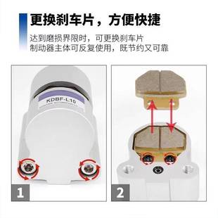 气动刹车气缸DBF-L8/10/15/20数控机车床抱闸空压碟式制动器