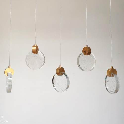 晶创意网吧18539台水餐吊灯现代楼梯转角吊灯客厅卧室床头衣红帽