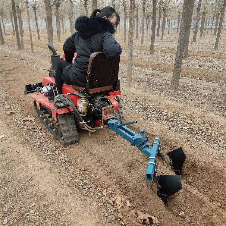 2马力乘坐式履能带微耕机柴油多功土旋耕机5大JKC棚耕地推除草机
