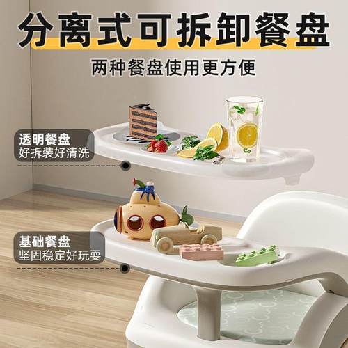 宝多宝功能BRB家凳吃桌餐椅子婴儿童用饭塑料靠背座椅叫小板凳