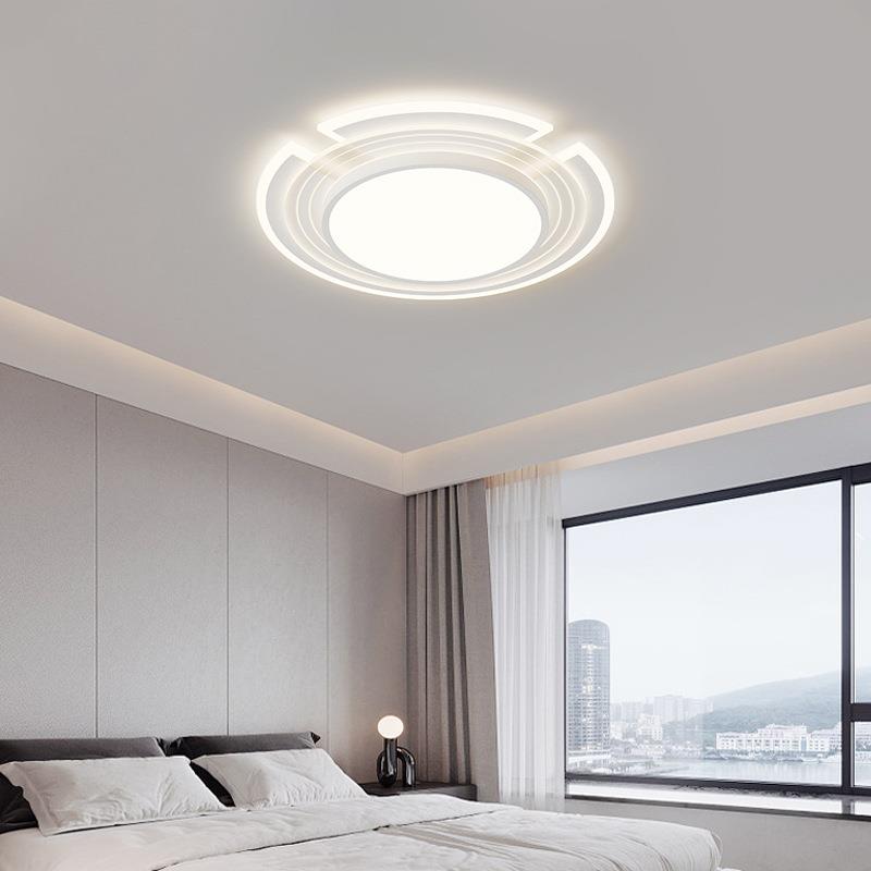 客厅大灯长方形能超薄智LED卧室吸顶灯现代约屋73灯具套简全餐组