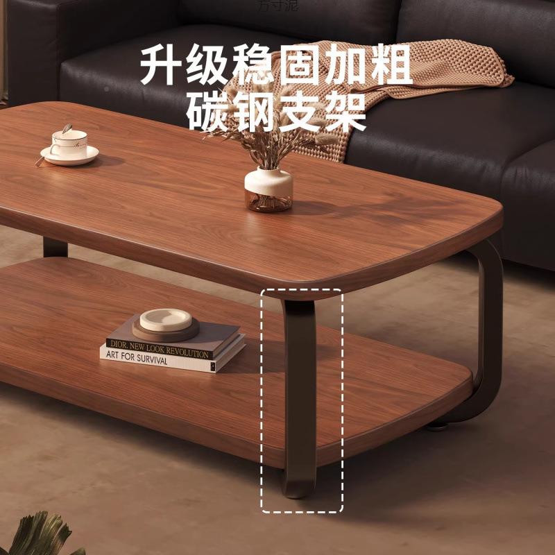茶几客家用户型2025小款办新NAP厅公室茶桌现代简约出租屋双层小